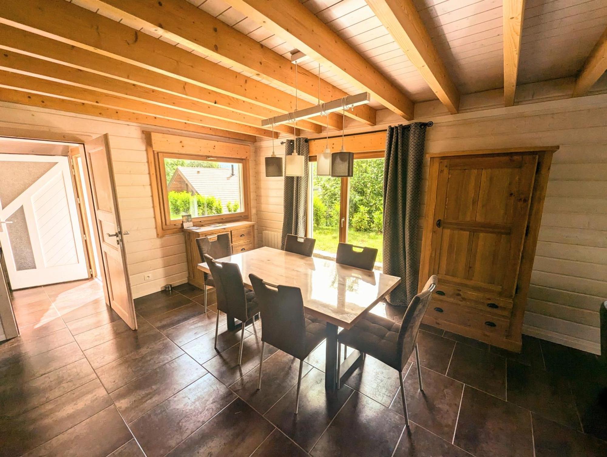 Chalet Sauna Jacuzzi 6 Personnes La Bresse Exteriér fotografie