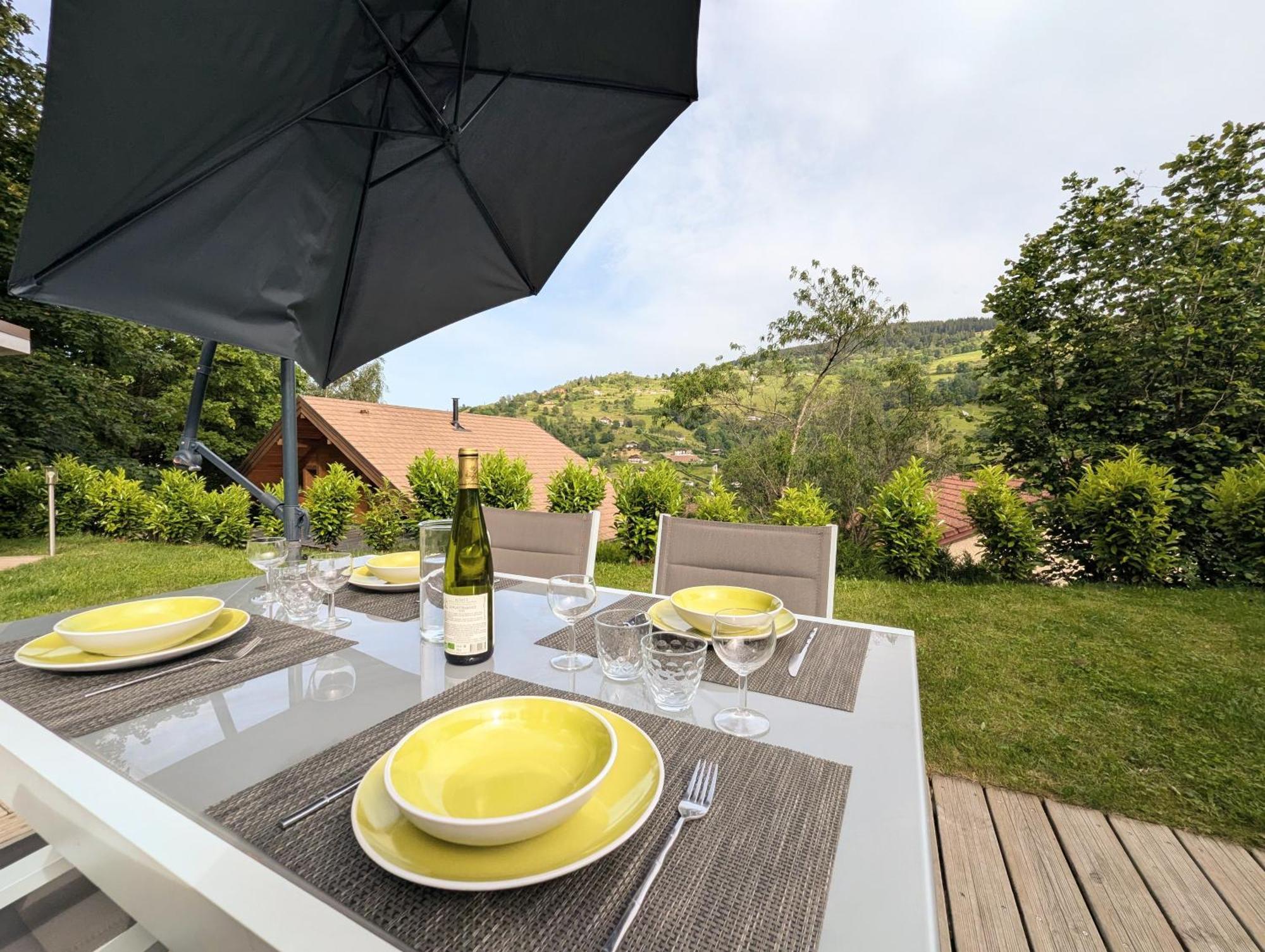 Chalet Sauna Jacuzzi 6 Personnes La Bresse Exteriér fotografie