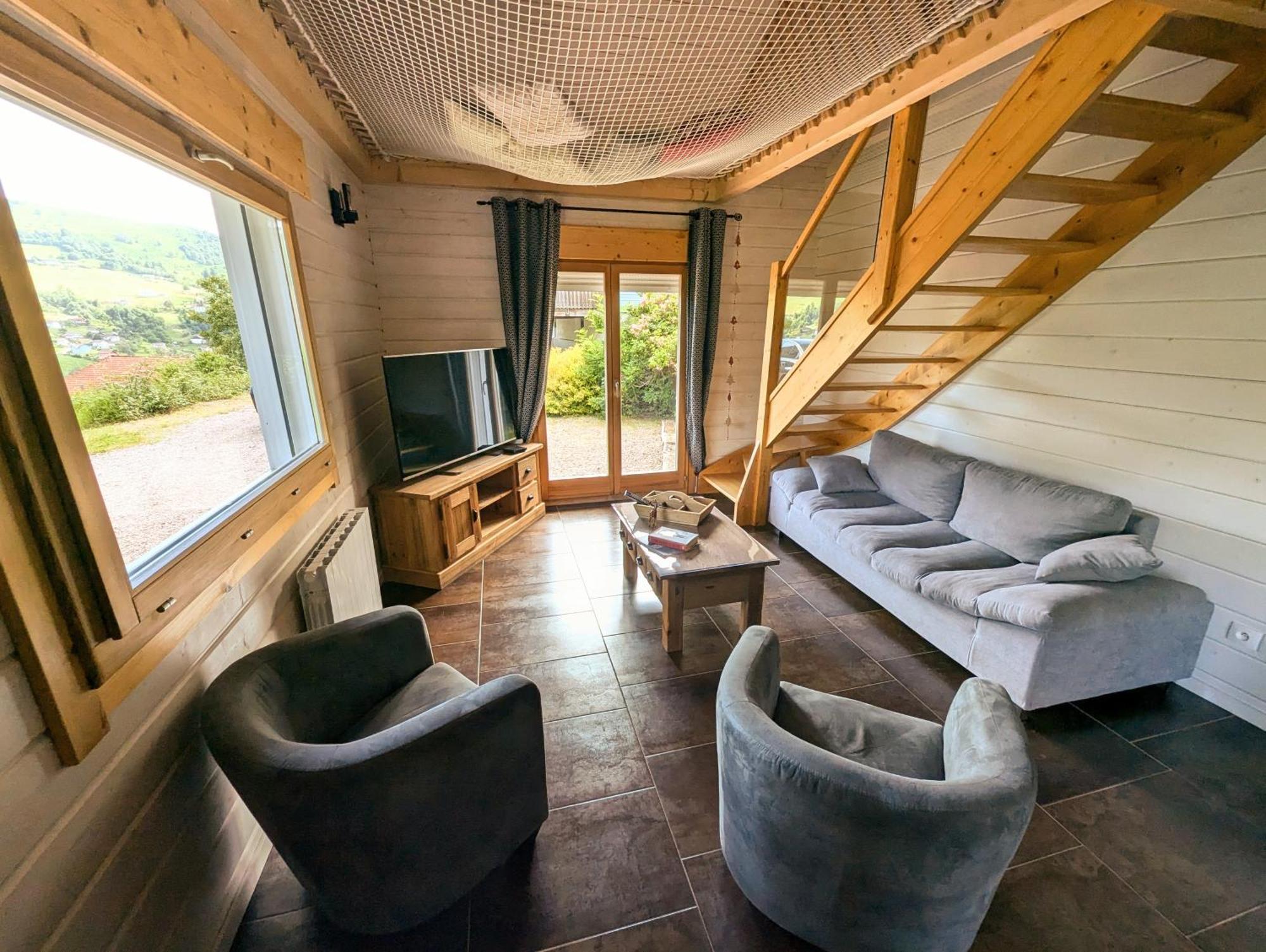 Chalet Sauna Jacuzzi 6 Personnes La Bresse Exteriér fotografie