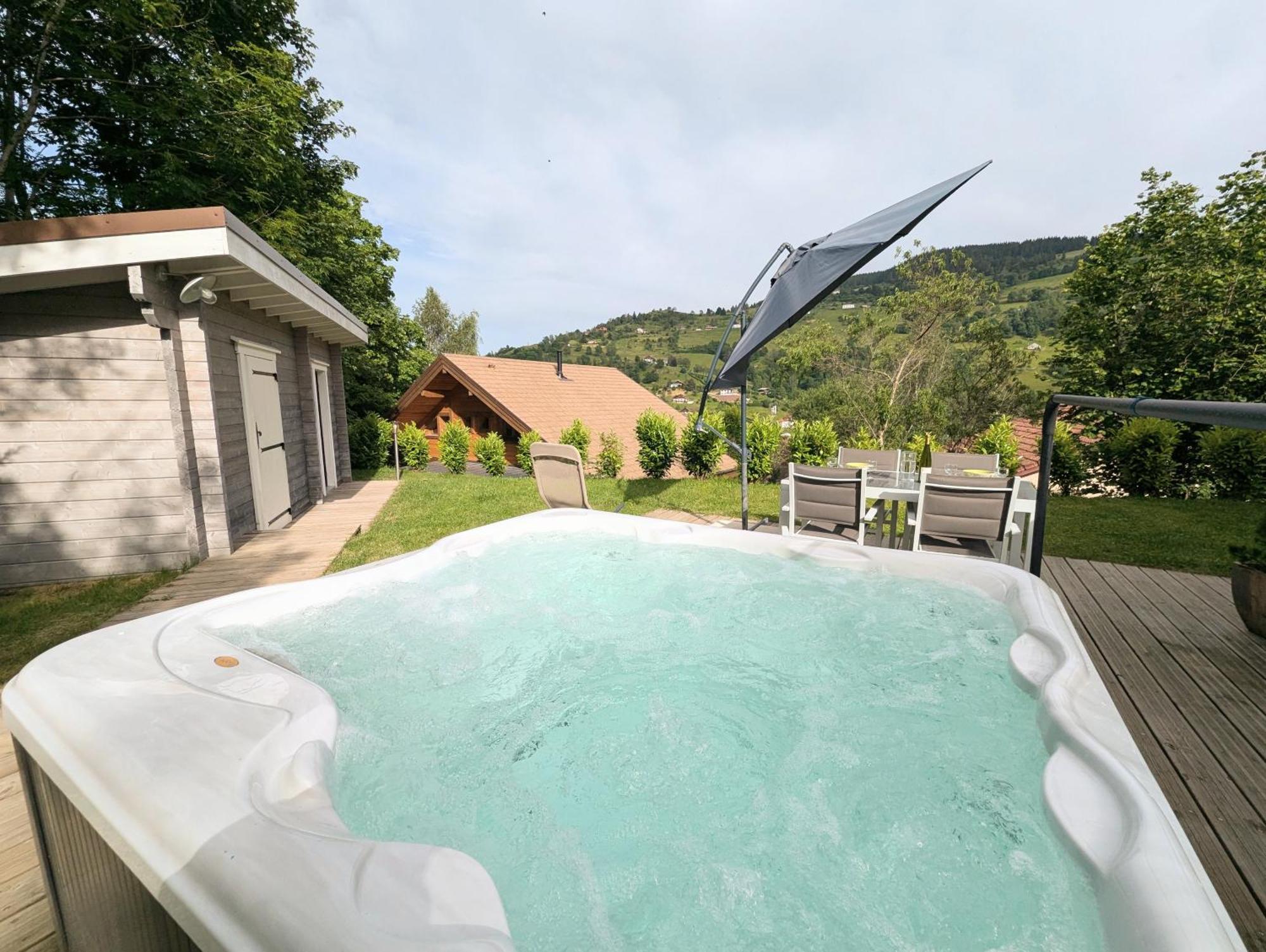 Chalet Sauna Jacuzzi 6 Personnes La Bresse Exteriér fotografie