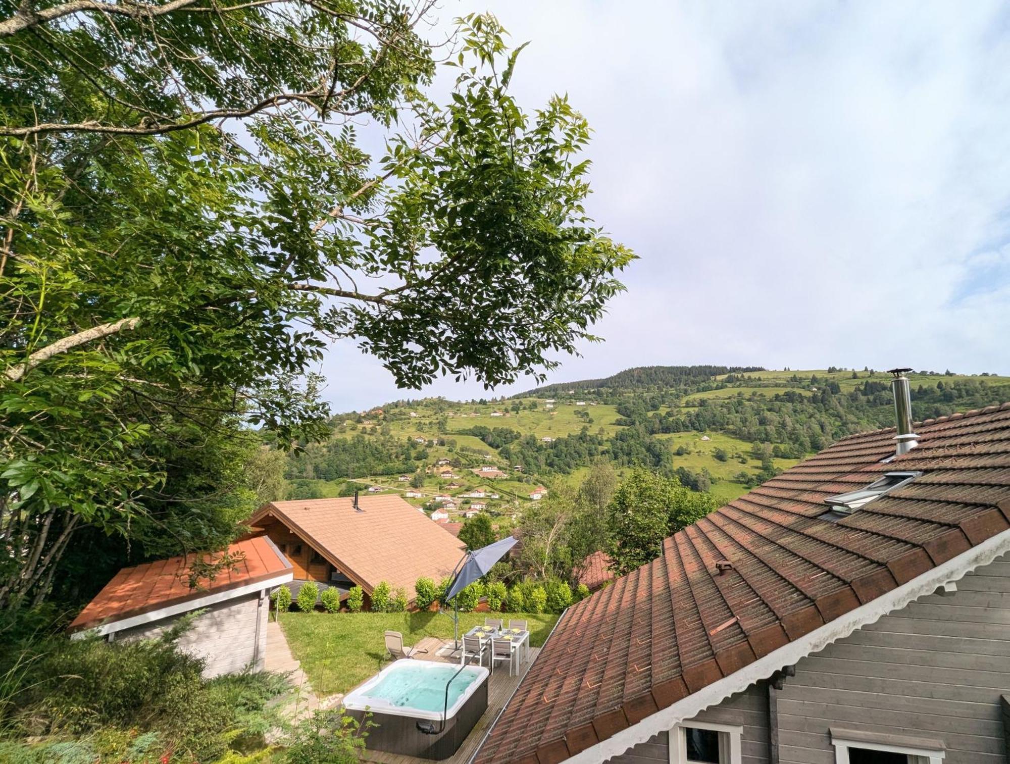 Chalet Sauna Jacuzzi 6 Personnes La Bresse Exteriér fotografie