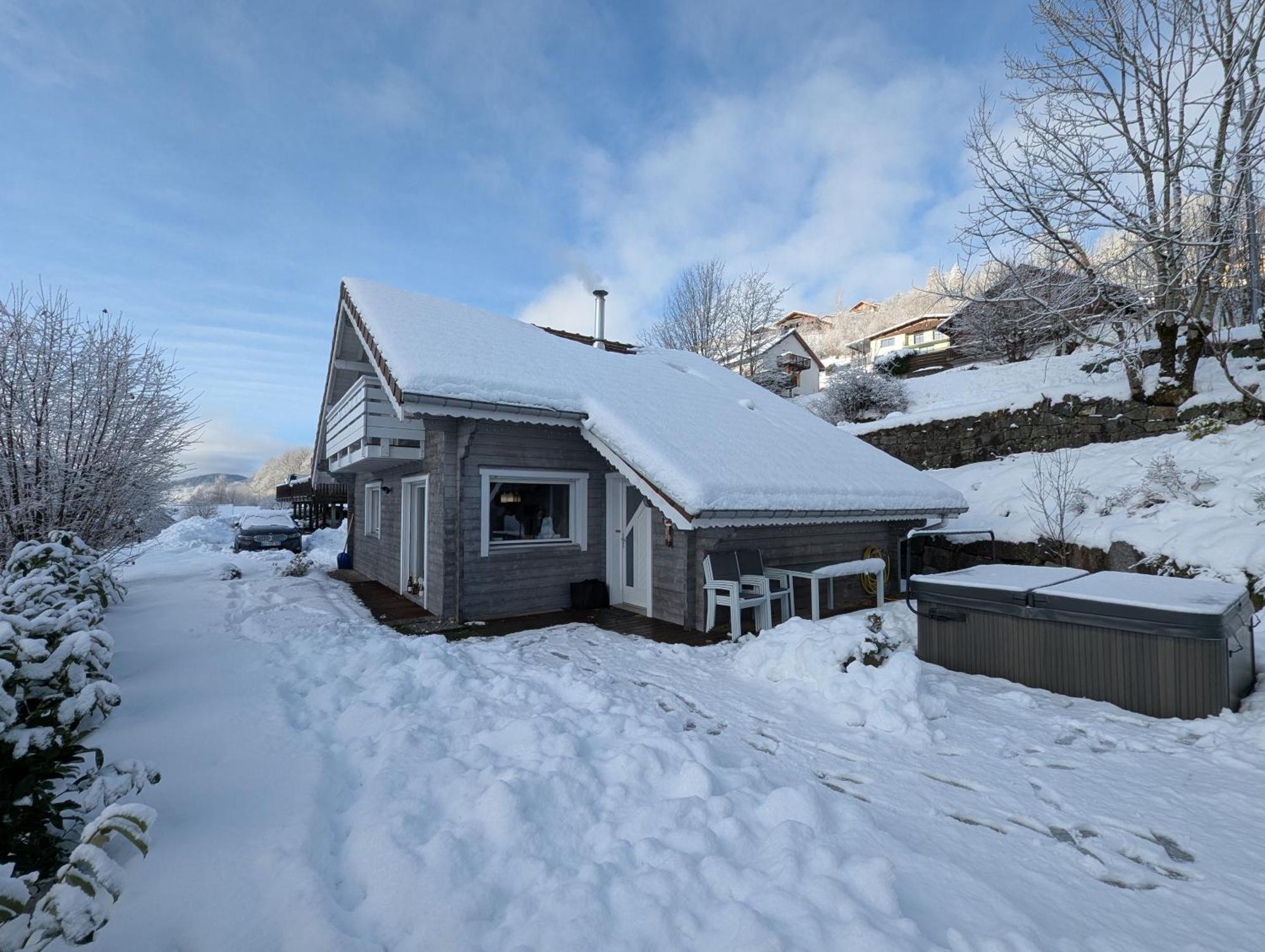 Chalet Sauna Jacuzzi 6 Personnes La Bresse Exteriér fotografie