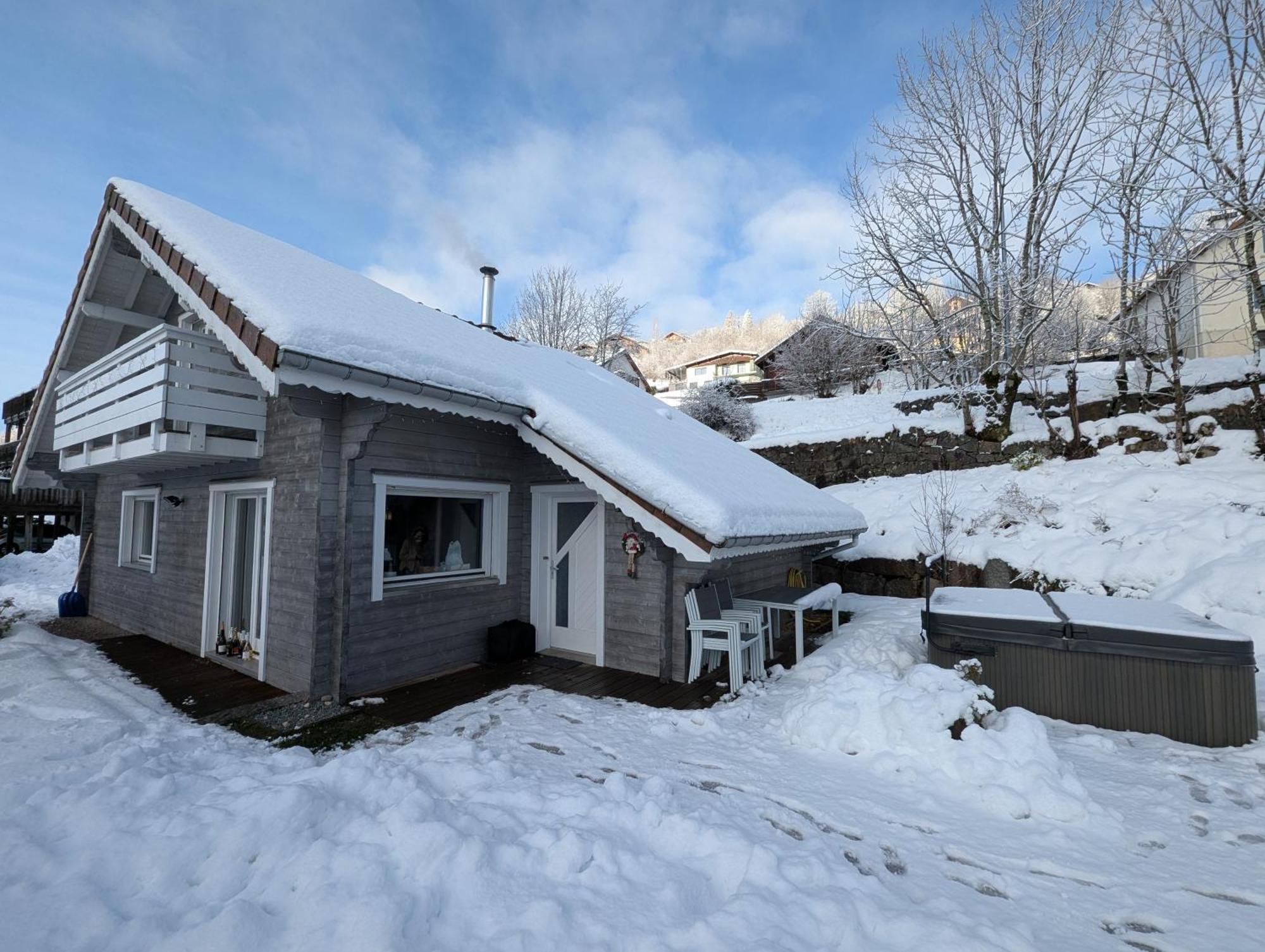 Chalet Sauna Jacuzzi 6 Personnes La Bresse Exteriér fotografie