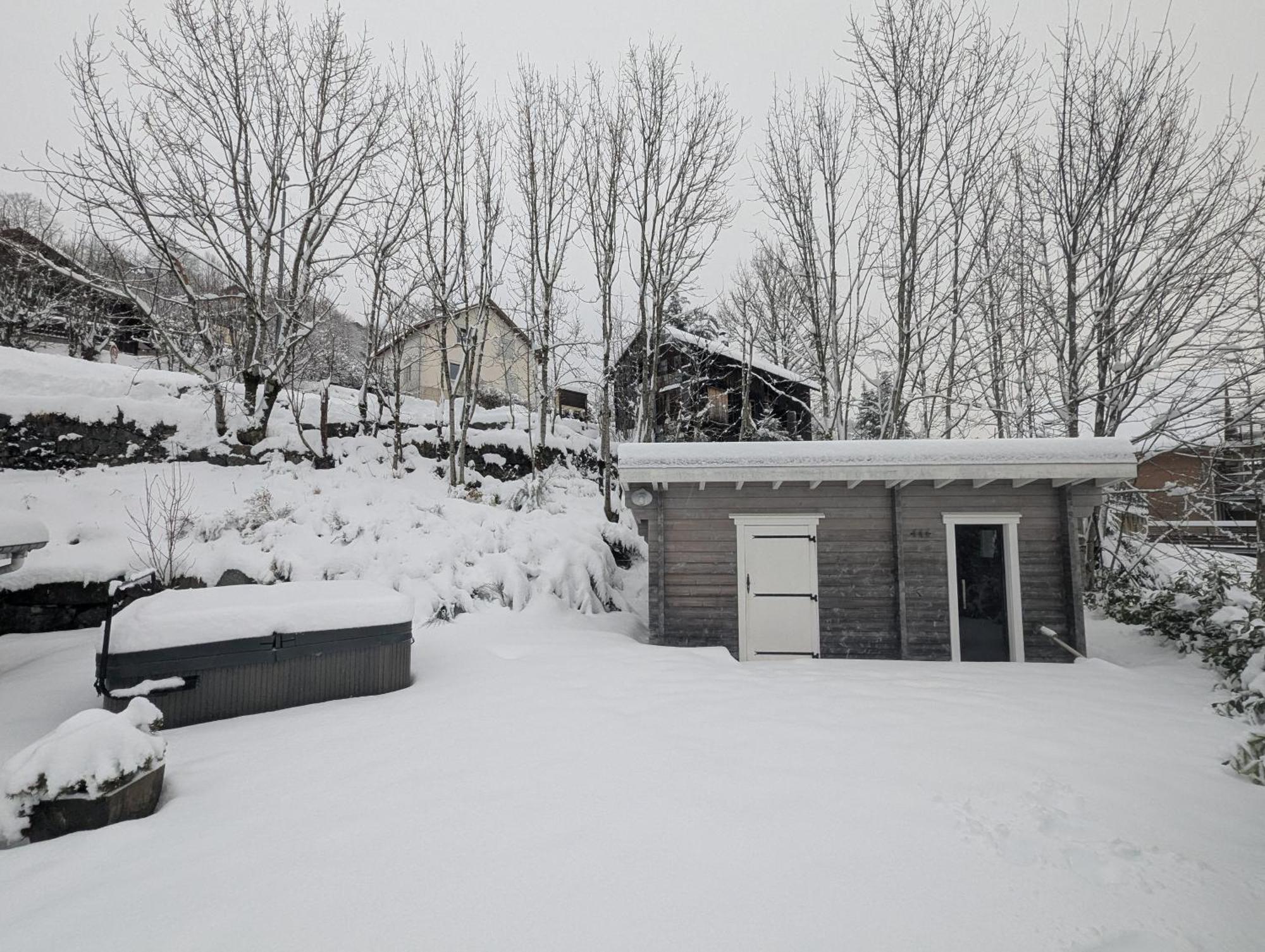 Chalet Sauna Jacuzzi 6 Personnes La Bresse Exteriér fotografie